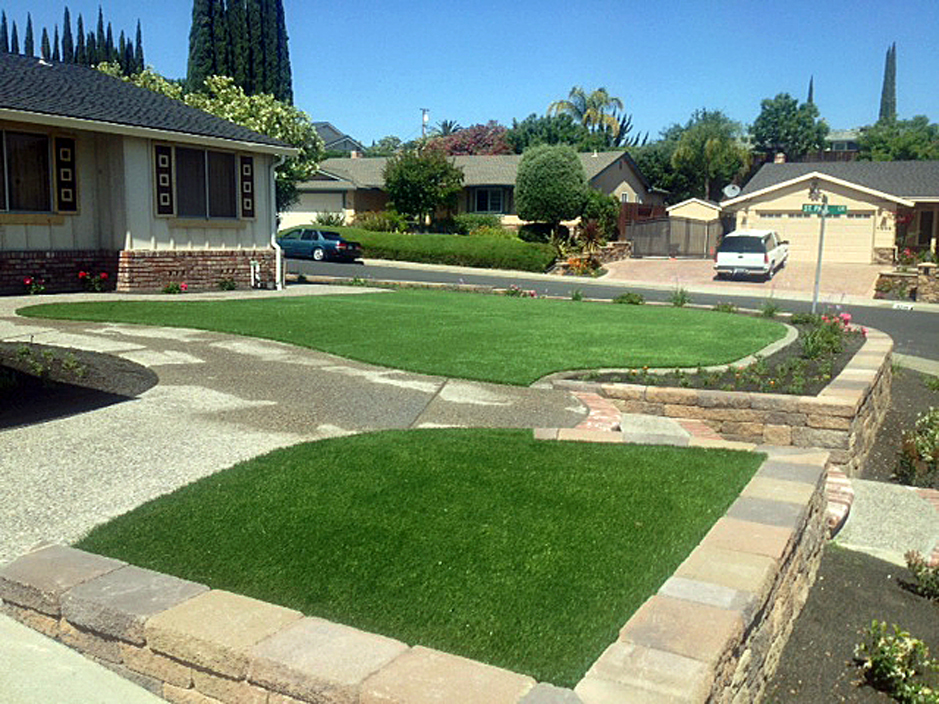 Fake Lawn Nederland Colorado Paver Patio