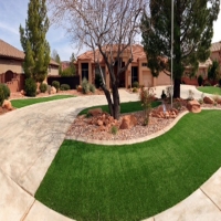 Artificial Turf Acres Green, Colorado Landscaping Business, Front Yard Ideas