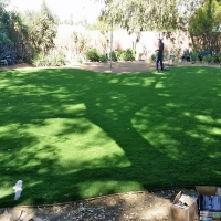 Fake Lawn Portland, Colorado Paver Patio, Small Backyard Ideas