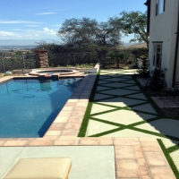 Faux Grass Fort Morgan, Colorado Garden Ideas, Pavers