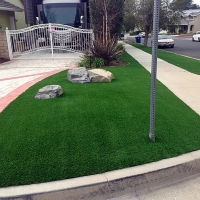 Faux Grass Oak Creek, Colorado Design Ideas, Front Yard Landscape Ideas