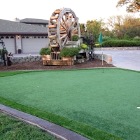 Synthetic Turf La Veta, Colorado Outdoor Putting Green, Front Yard Landscaping Ideas