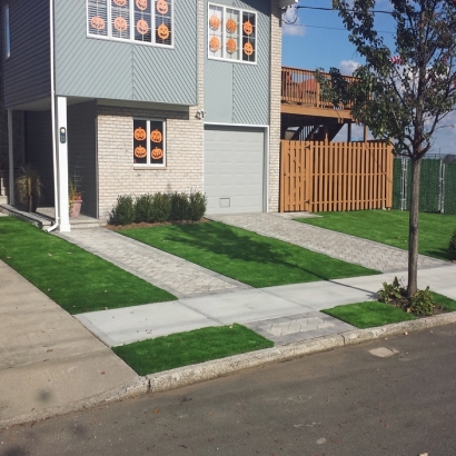 Grass Carpet Boulder, Colorado Landscape Rock, Small Front Yard Landscaping