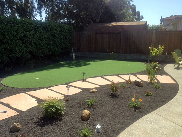 Fake Turf Lazy Acres, Colorado Diy Putting Green, Backyard Makeover