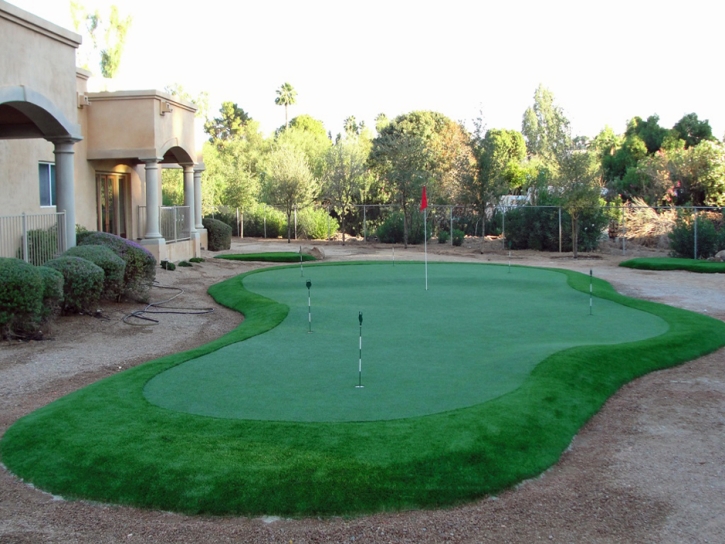 Plastic Grass Seibert, Colorado Outdoor Putting Green, Small Backyard Ideas