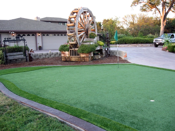 Synthetic Turf La Veta, Colorado Outdoor Putting Green, Front Yard Landscaping Ideas